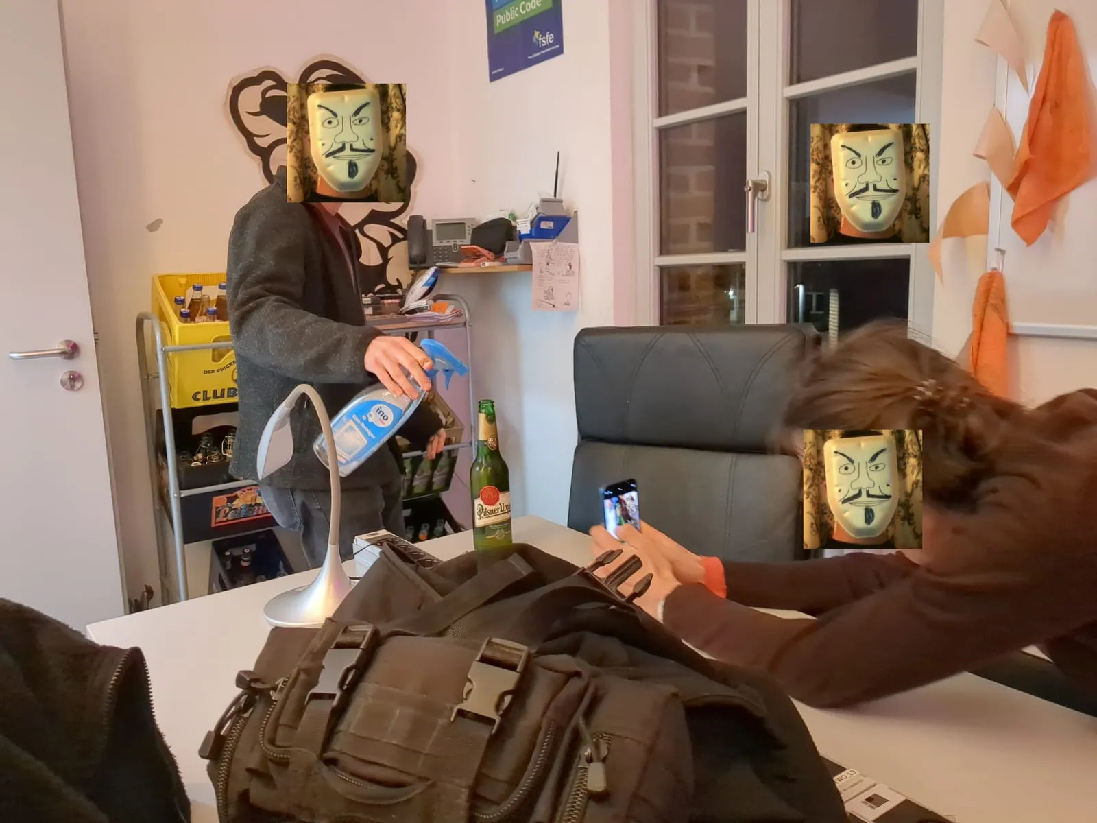 (Bild vom Brauvorgang)